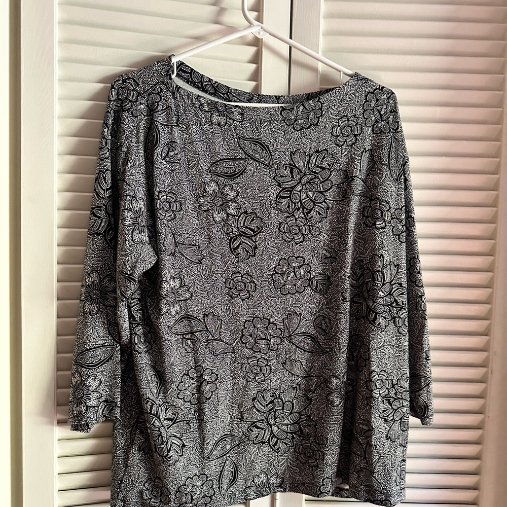 JJILL 3/4 Sleeve Length blouse